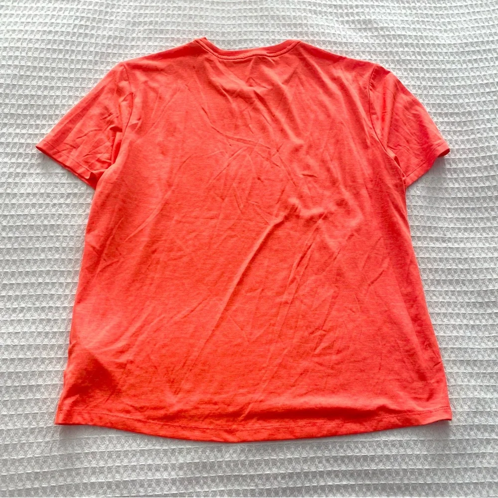 GAP Men's Bright Orange Short Sleeve Tee